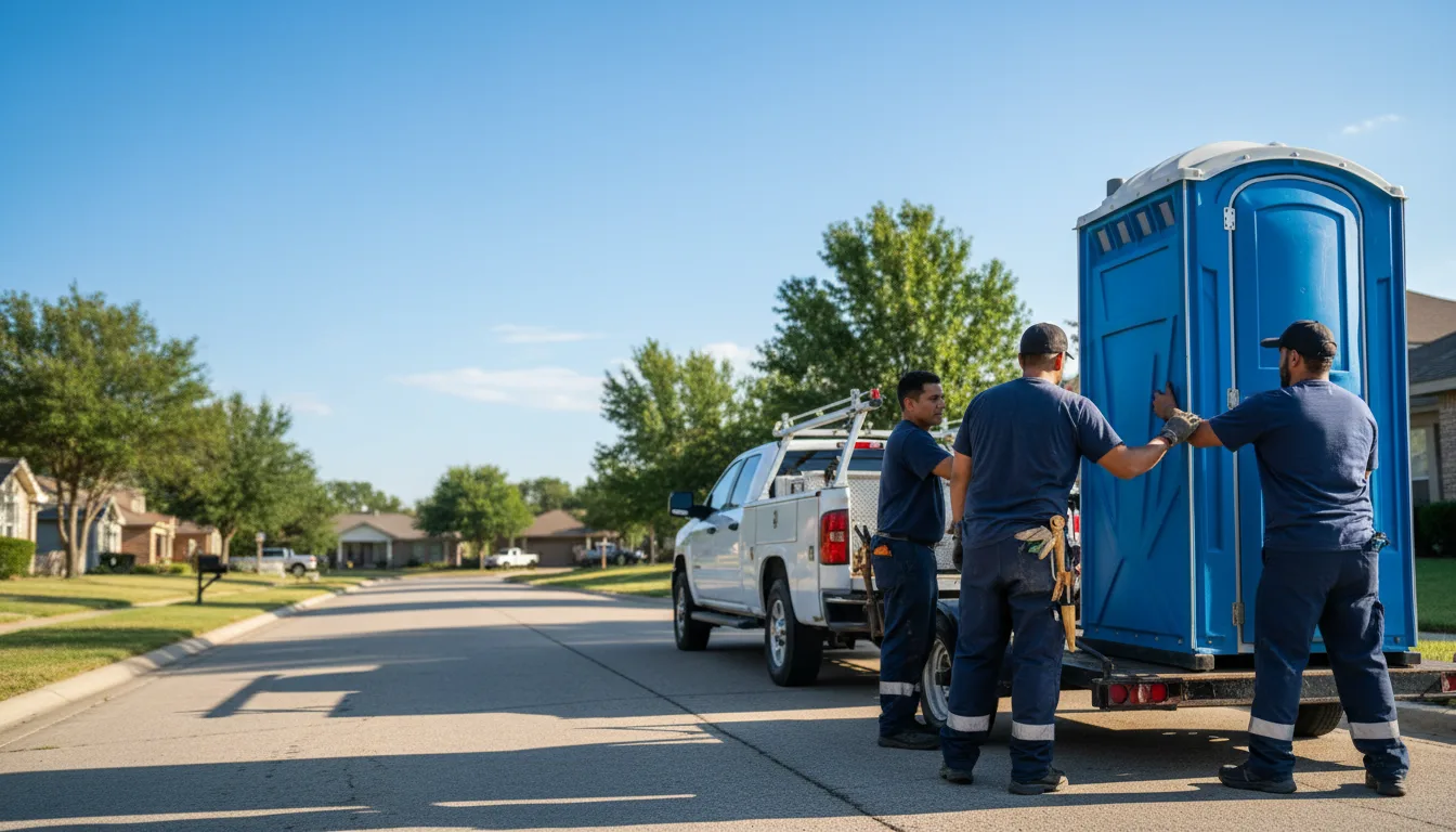 Portable Toilet Rental in Avalon, TX near me